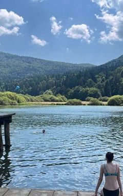 A Scenic Bicycle trip to the Lake cover