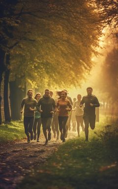 Running Group in Royal Łazienki Park cover