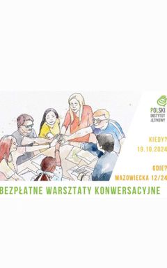 Bezpłatne warsztaty konwersacyjne cover