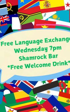 Free Language Exchange - Wednesday Meeting cover