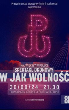 Drone show W jak wolność cover