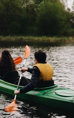 Let's go kayaking cover