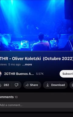 Let’s meet and go listen to Oliver Koletzki Dj set cover