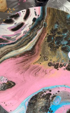 FLUID ART мастер класс cover