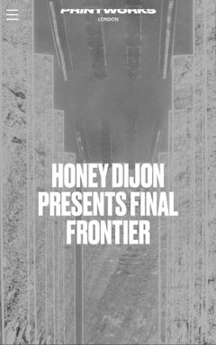 Honey Dijon Presents Final Frontier @ Printworks cover