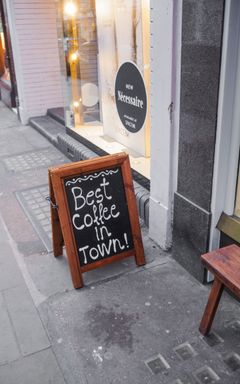 Visit local cafe cover