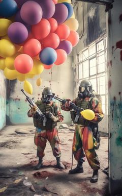 Paintball Battle Royale in London cover