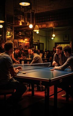 Ping Pong Tournament at a Hipster Bar cover