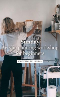 Acrylic painting workshop cover