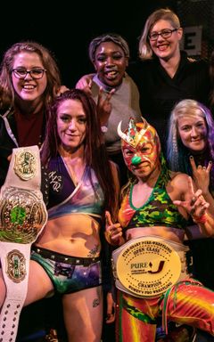 Riot Grrrls- Live, Punk, Feminist wrestling. 🦹‍♀️ cover