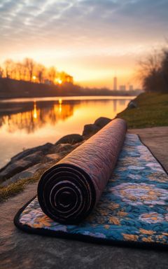 Sunrise Yoga by the River cover