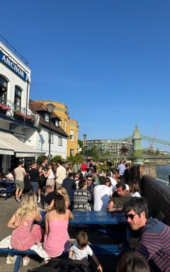 Leisurely walk & drinks by Riverside Hammersmith cover