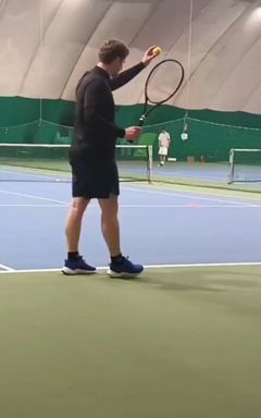 Теннис для взрослых. По субботам в 14.00 cover