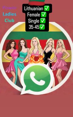 Single Lithuanian Ladies Group 35-45