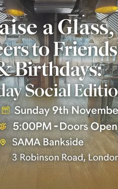 🌞 Chill Social Afternoon Drinks 🍹 cover