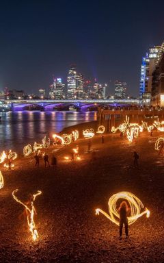 Watch fire spin in Central London cover