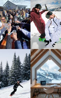 🏂 Remote month of French Alps skiing🧑💻 ⛷️