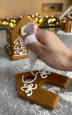 Мк по пряничным домикам cover