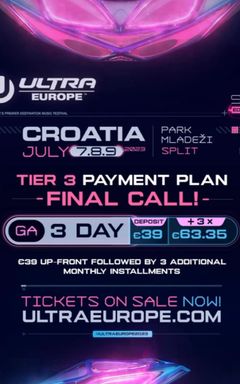 Ultra Europe Music Festival cover