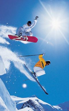 🏂⛷️ Ski/Snowboarding buddies cover